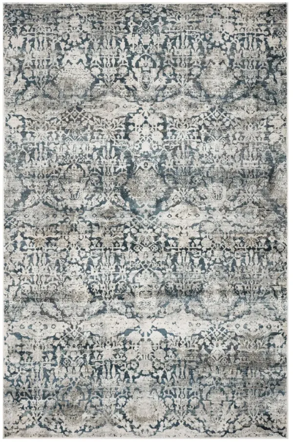 3.3' x 4.9' Area Rug - Teal