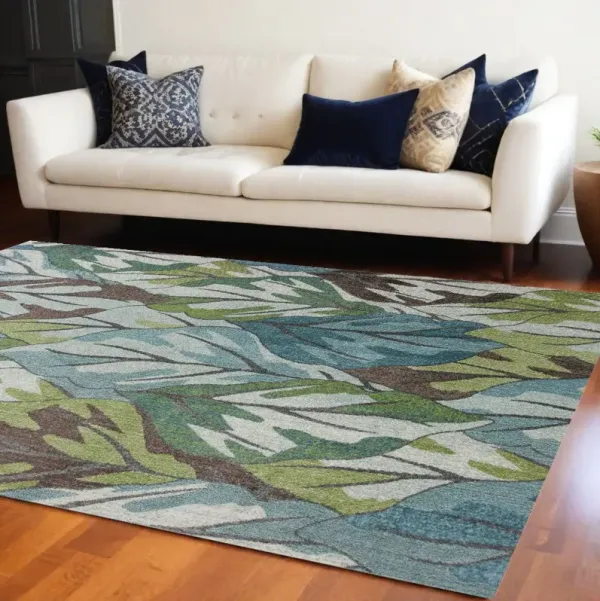 8' x 11' Area Rug - Blue