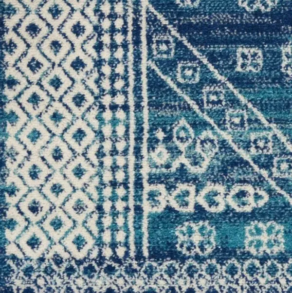 2' x 3' Power Loom Area Rug - Navy Blue