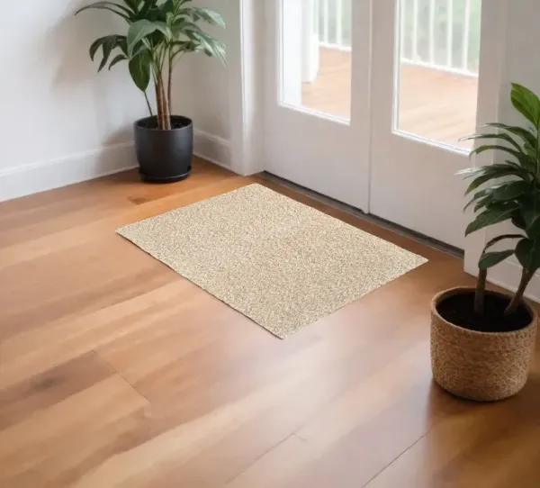 3' x 5' Modern Indoor Area Rug - Soft Tan