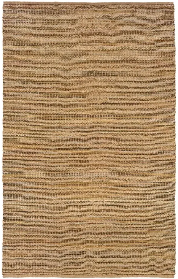 8' x 10' Braided Jute Area Rug - Brown