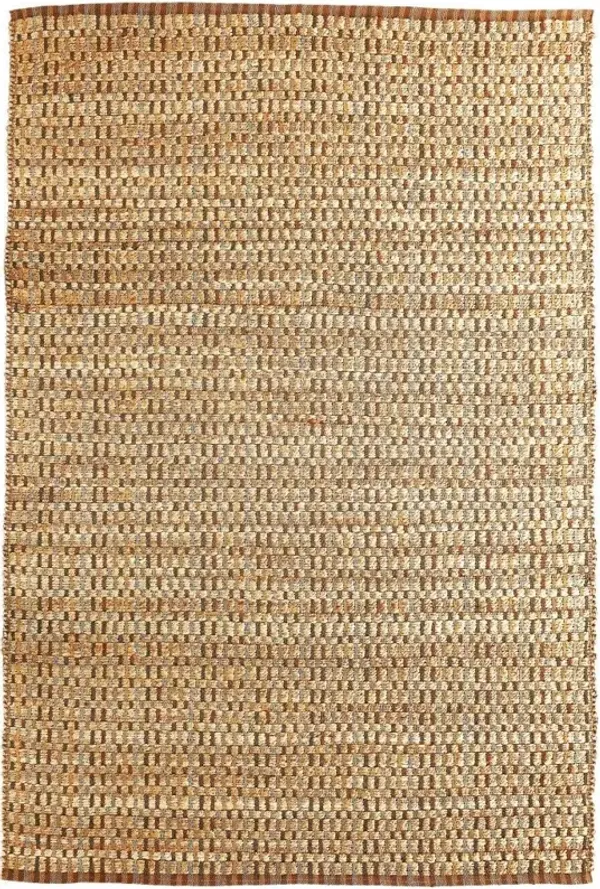 9' x 12' Classic Interwoven Area Rug - Tan
