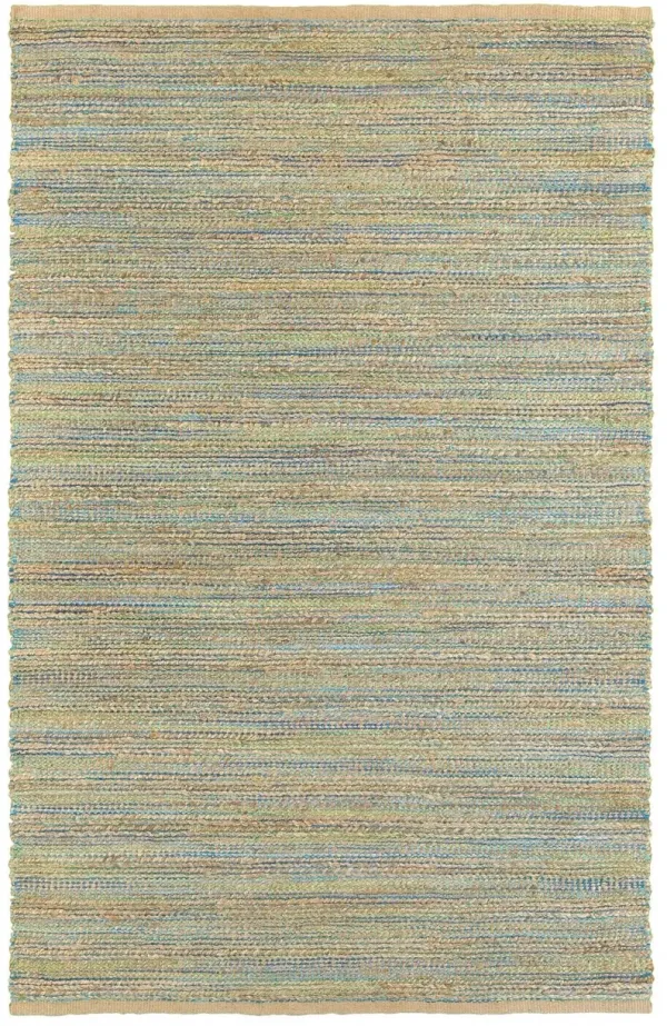 8' x 10' Braided Jute Area Rug - Multitoned