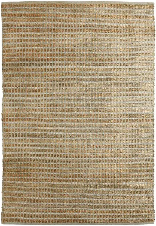9' x 12' Grid Farmhouse Area Rug - Gray