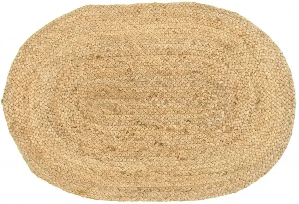 2' x 3' Soft Braided Scatter Rug - Beige