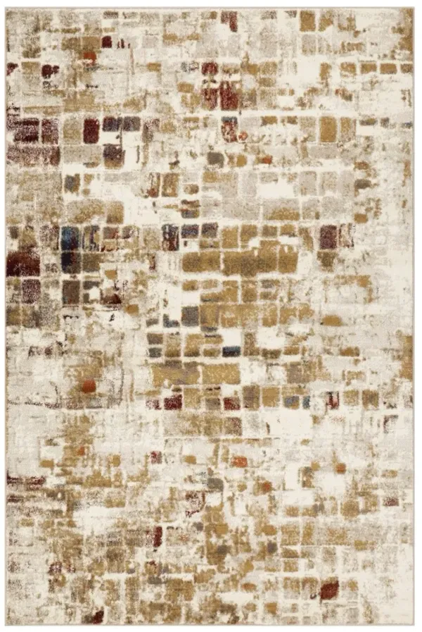 8' x 11' Abstract Area Rug - Natural