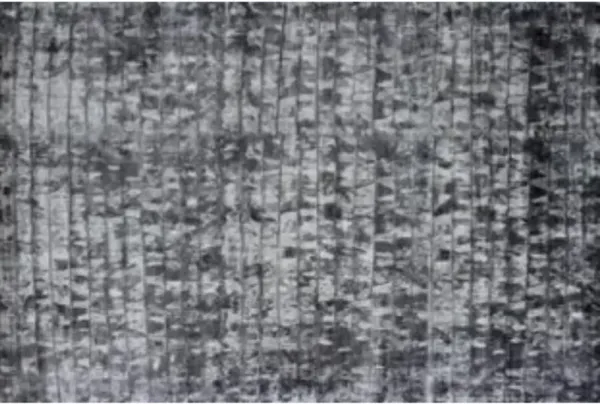 8' x 11' Striped Hand Loomed Area Rug - Silver And Charcoal