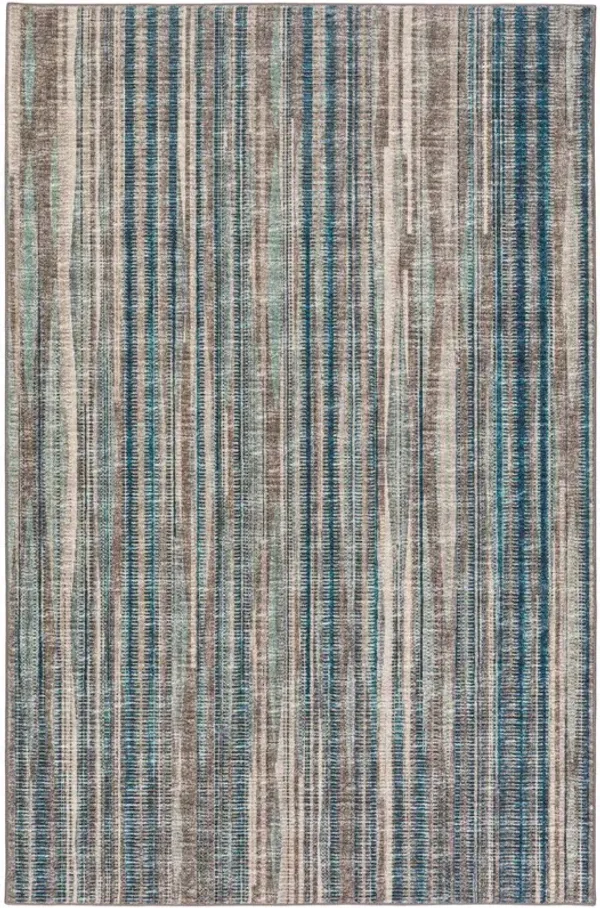 9' x 12' Tufted Handmade Polyester Area Rug - Brown Ombre