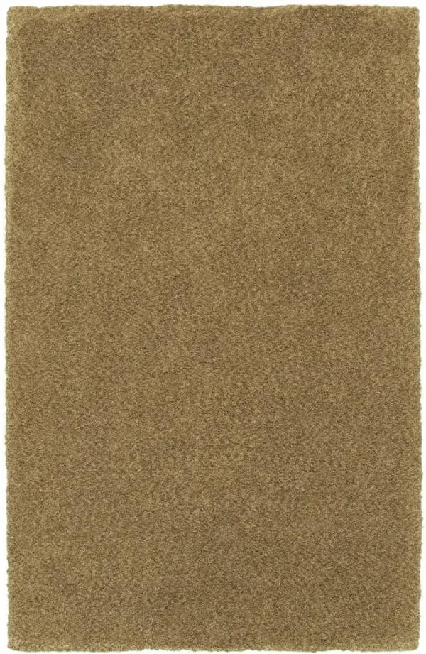 10' x 13' Shag Tufted Handmade Stain Resistant Area Rug - Rich Gold