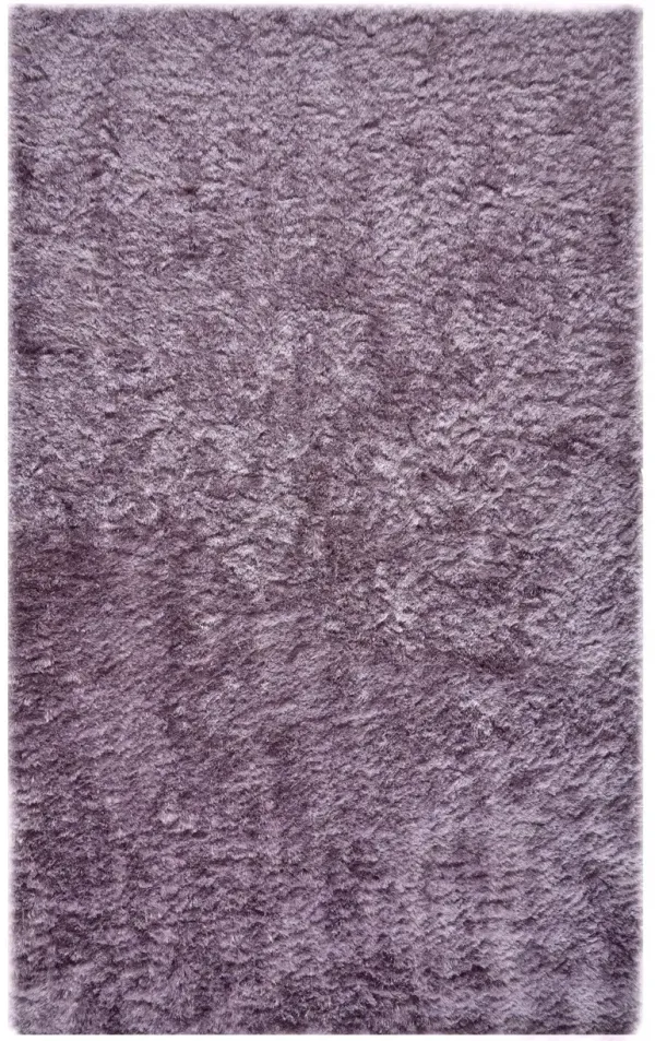 2' x 3' Shag Tufted Handmade Area Rug - Purple