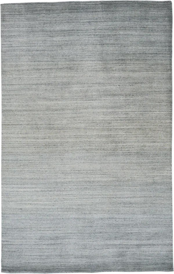 10' x 13' Ombre Hand Woven Area Rug - Blue And Gray