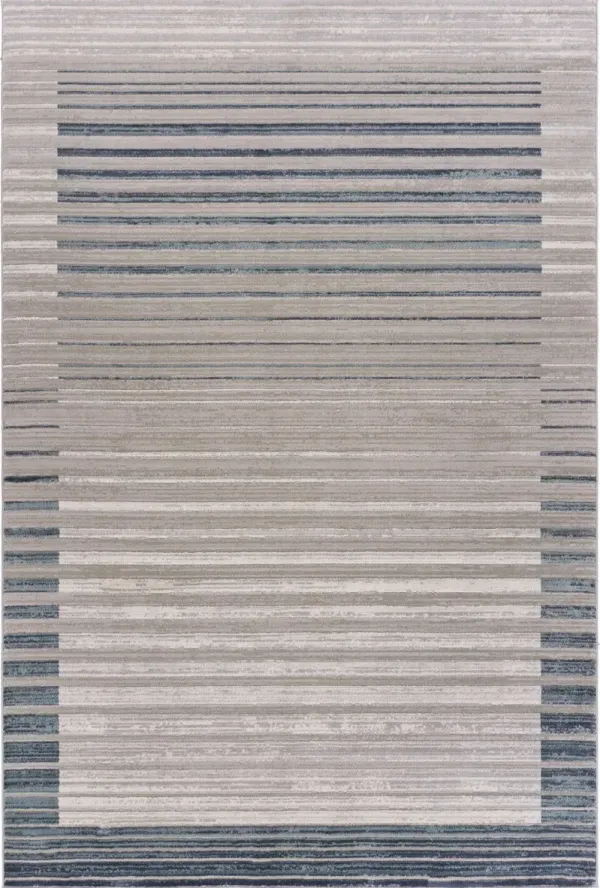 2' x 3' Abstract Area Rug - Cream