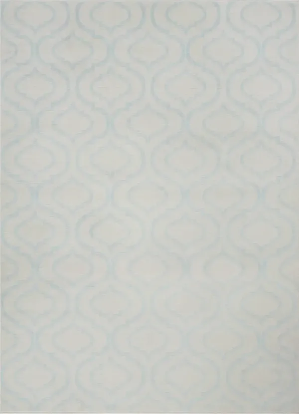 6' x 9' Moroccan Power Loom Area Rug - Gray