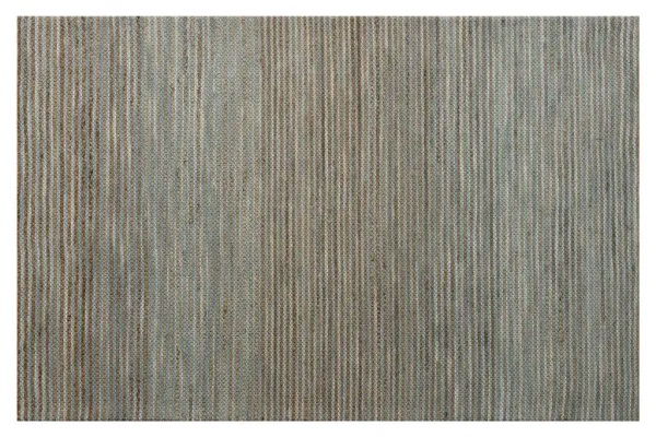 8' x 10' Hand Woven Area Rug - Blue Striped