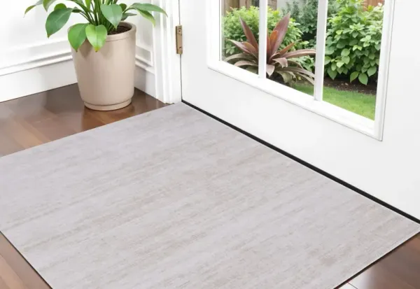 2' x 3' Power Loom Area Rug - Ivory