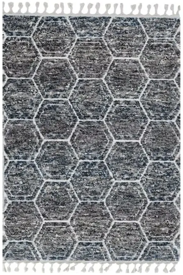 3.3' x 4.9' Area Rug - Gray
