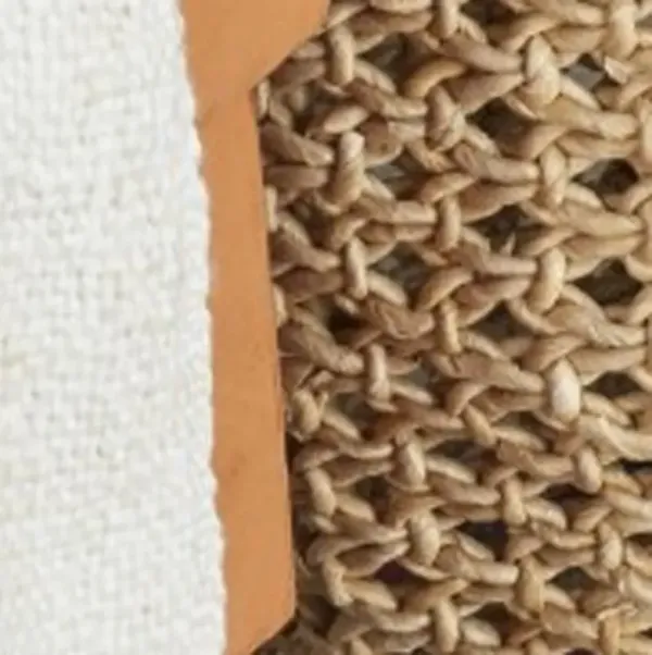 7' x 10' Abstract Power Loom Area Rug - Pink And Ivory