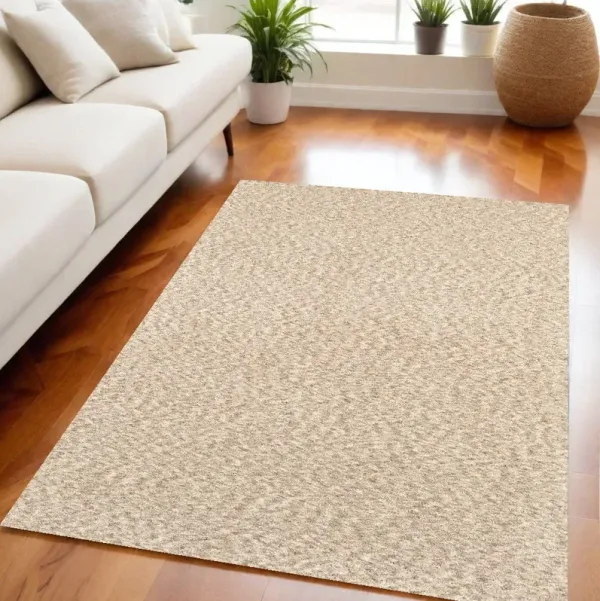 5' x 7' Modern Indoor Area Rug - Soft Tan