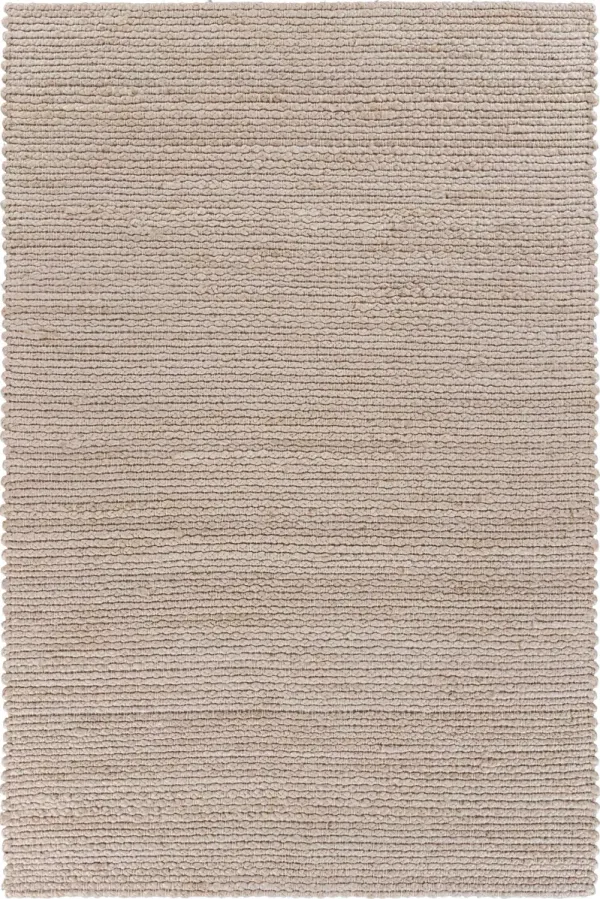 5' x 8' Bleached Contemporary Area Rug - Natural Bleached