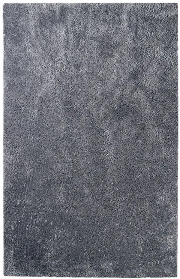 8' x 10' Shag Stain Resistant Area Rug - Gray