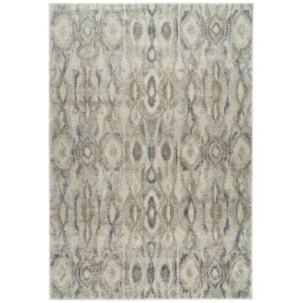 5' x 8' Moroccan Area Rug - Gray