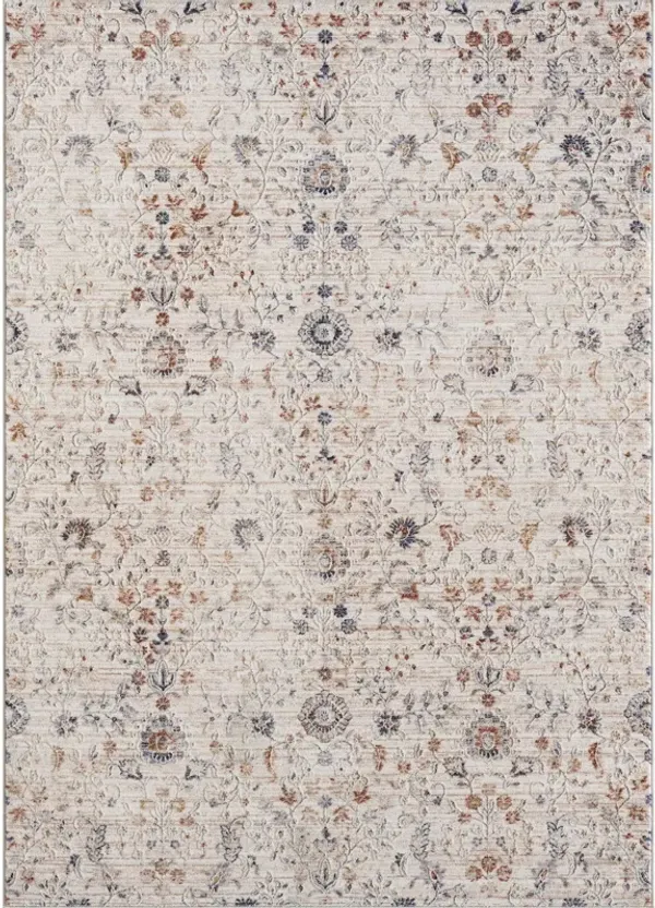 10' x 14' Floral Area Rug - Red