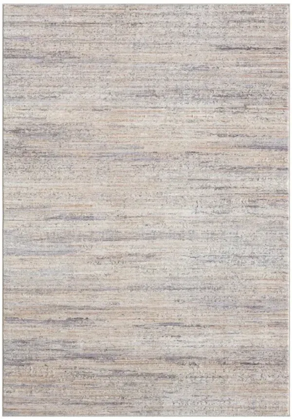 7.8' x 9.8' Floral Area Rug - Gray