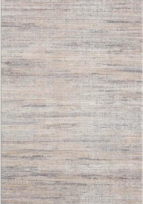 5' x 8' Abstract Area Rug - Gray