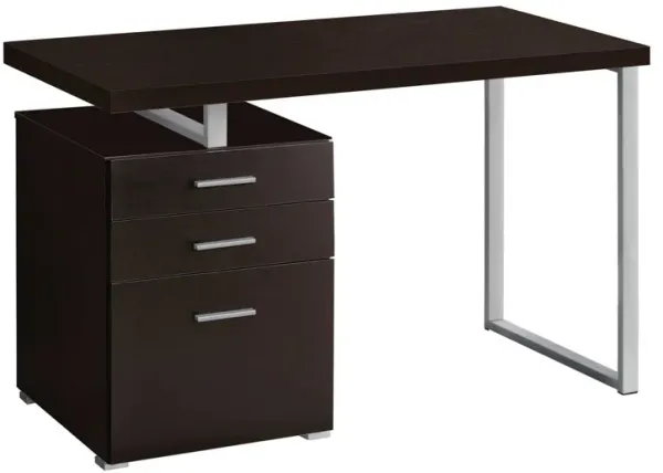 Computer Desk Left Right Set-Up Storage Drawers For Home Office