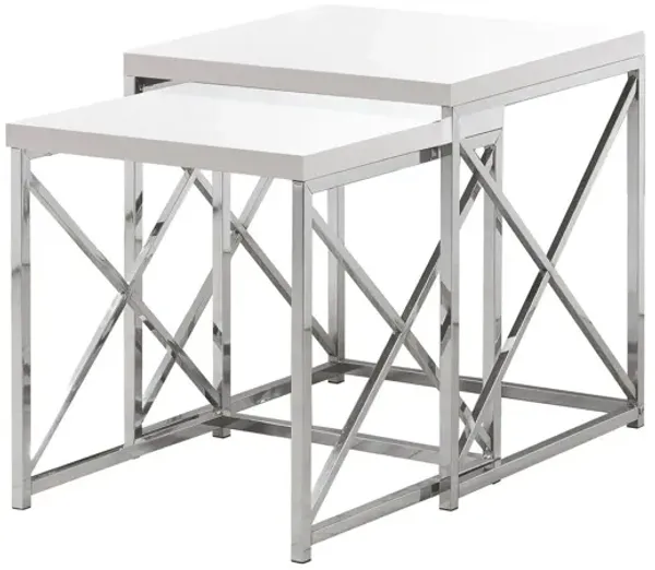 Nesting Table, Accent, Contemporary & Modern (Set of 2)