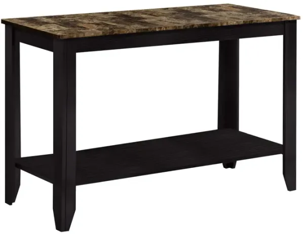Console Accent Table Narrow For Living Room - Espresso