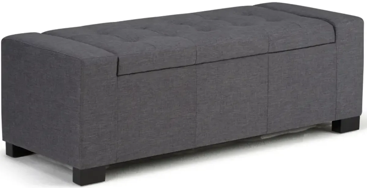 Laredo - Contemporary Large Storage Ottoman