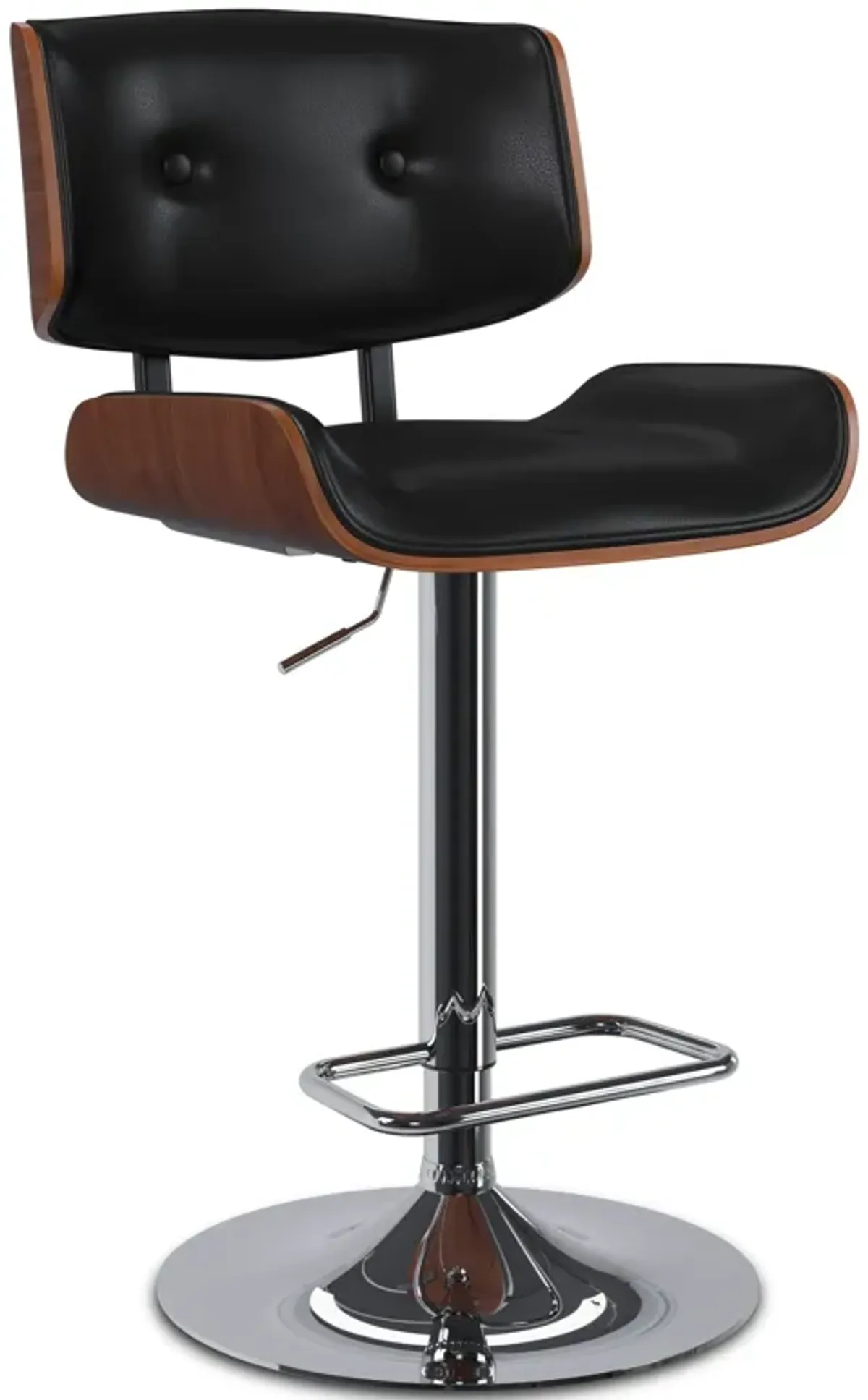 Holland - Adjustable Swivel Bar Stool - Black