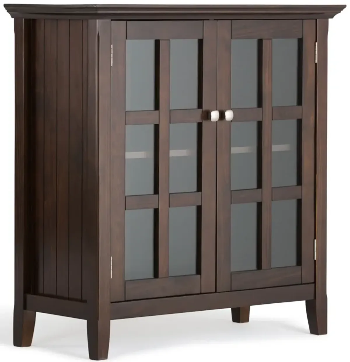 Acadian - Low Storage Cabinet - Brunette Brown