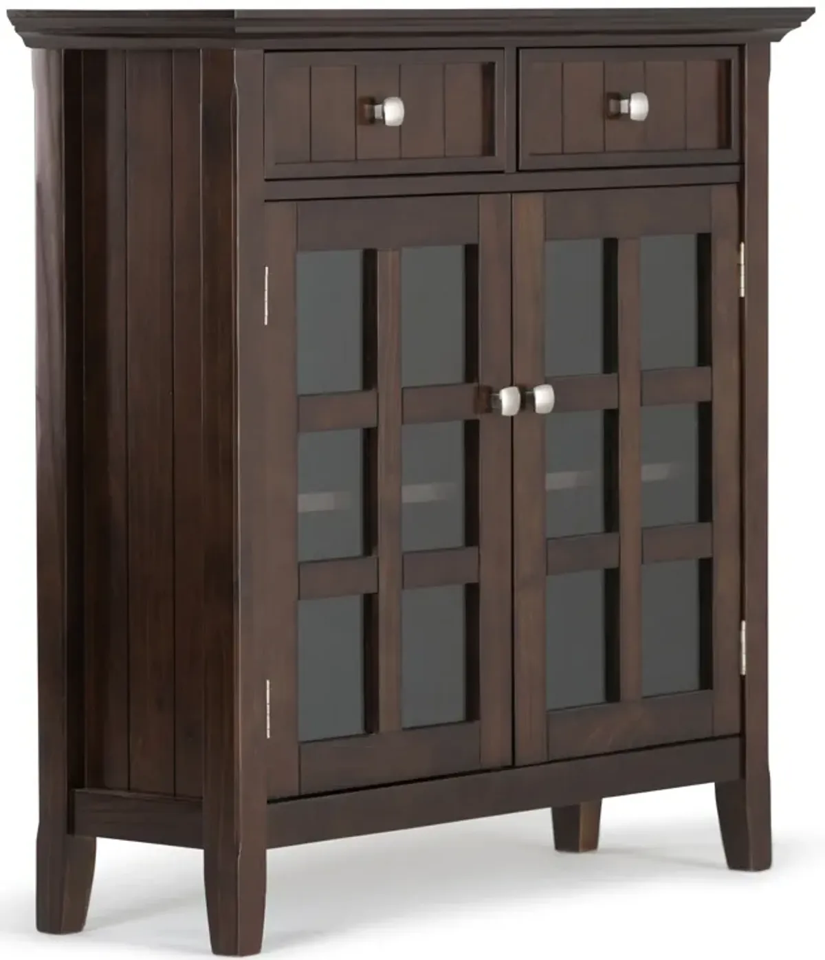 Acadian - Entryway Storage Cabinet - Brunette Brown