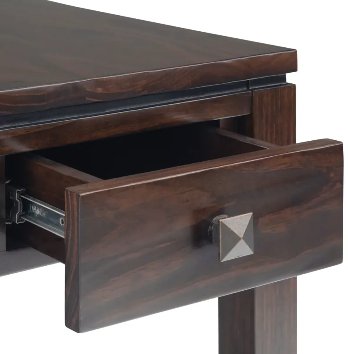 Cosmopolitan - Narrow Side Table - Mahogany Brown