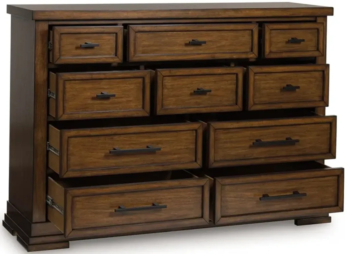 Taffenbrook - Medium Brown - Dresser