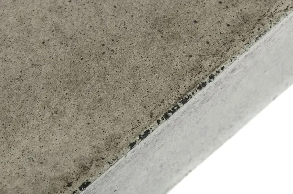 Concrete Modern Square Coffee Table - Gray