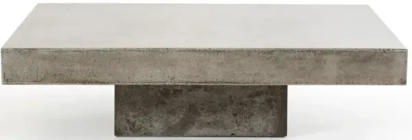 Concrete Modern Square Coffee Table - Gray