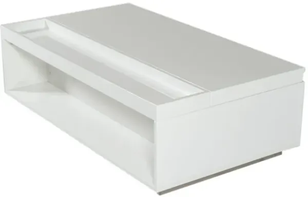 16" Coffee Table - White