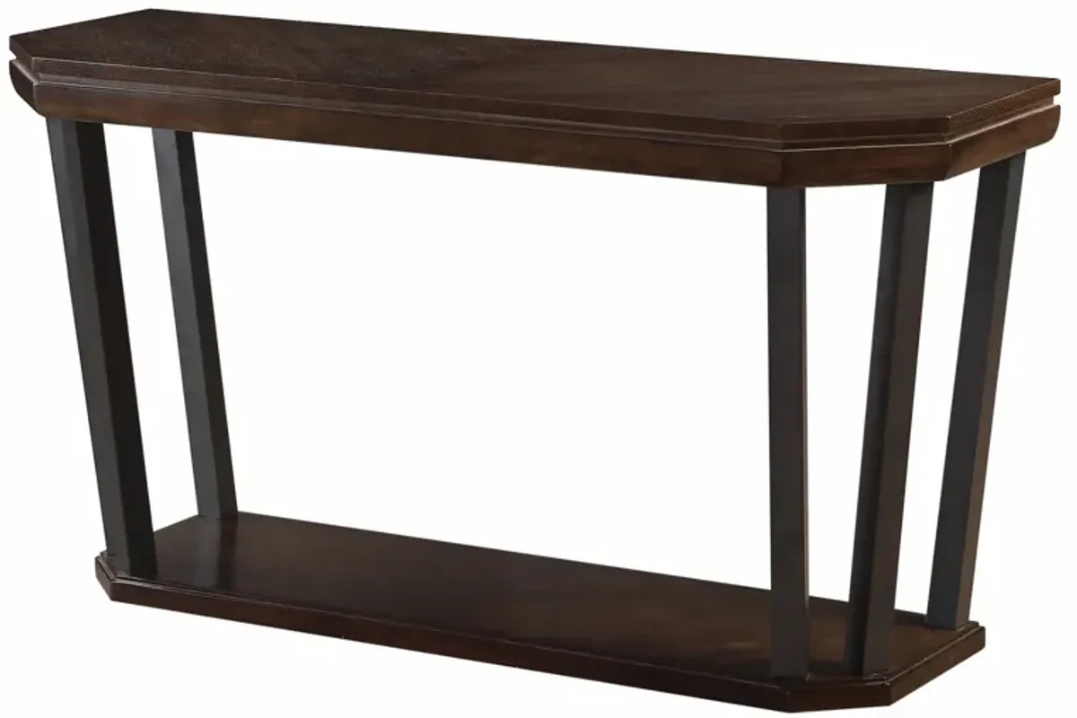Poplar Sofa Table - Tobacco
