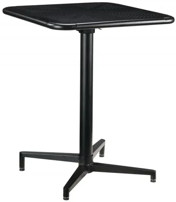 Metal Folding Table - Black