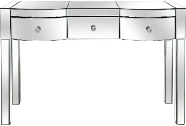 Hollywood Style Console Table - Clear