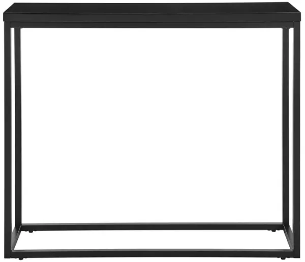 Frame Console Table - Black