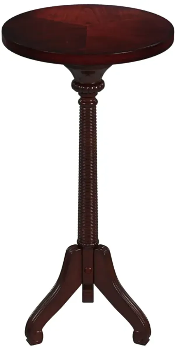 24" Manufactured Wood Round End Table - Cherry