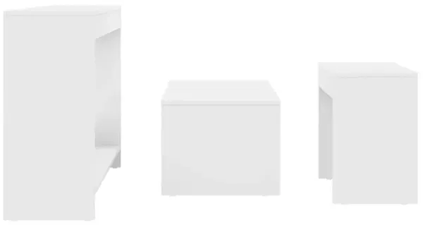 Coffee Table (Set of 3) - White