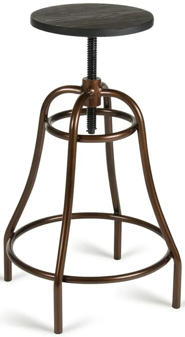 25" Bar Chair - Dark Brown