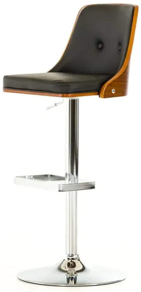 21" x 19" x 43" Bar Chair - Dark Gray