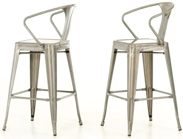 Bar Chair - Pearl Silver