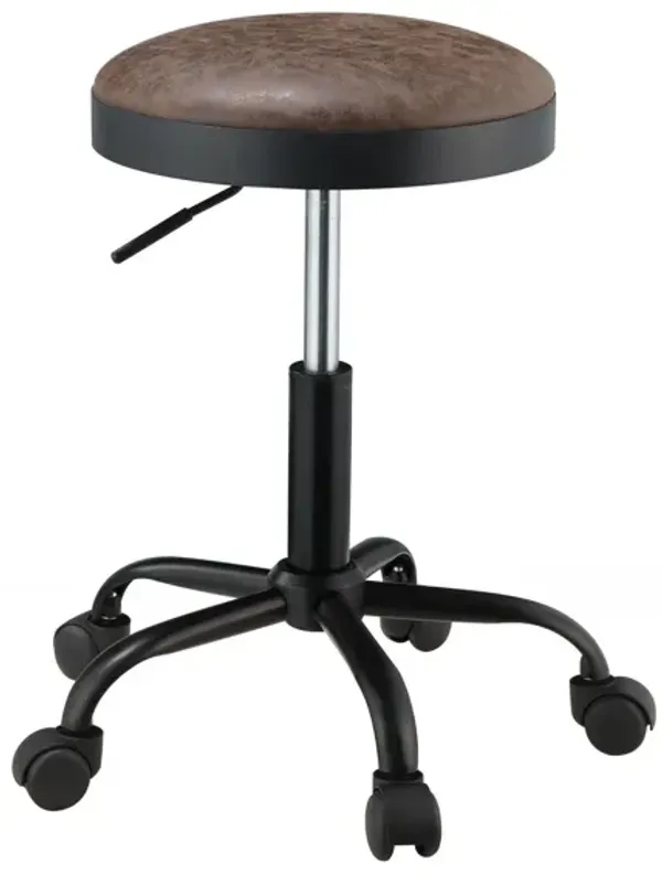 17" x 17" x 24" Bar Chair - Dark Brown